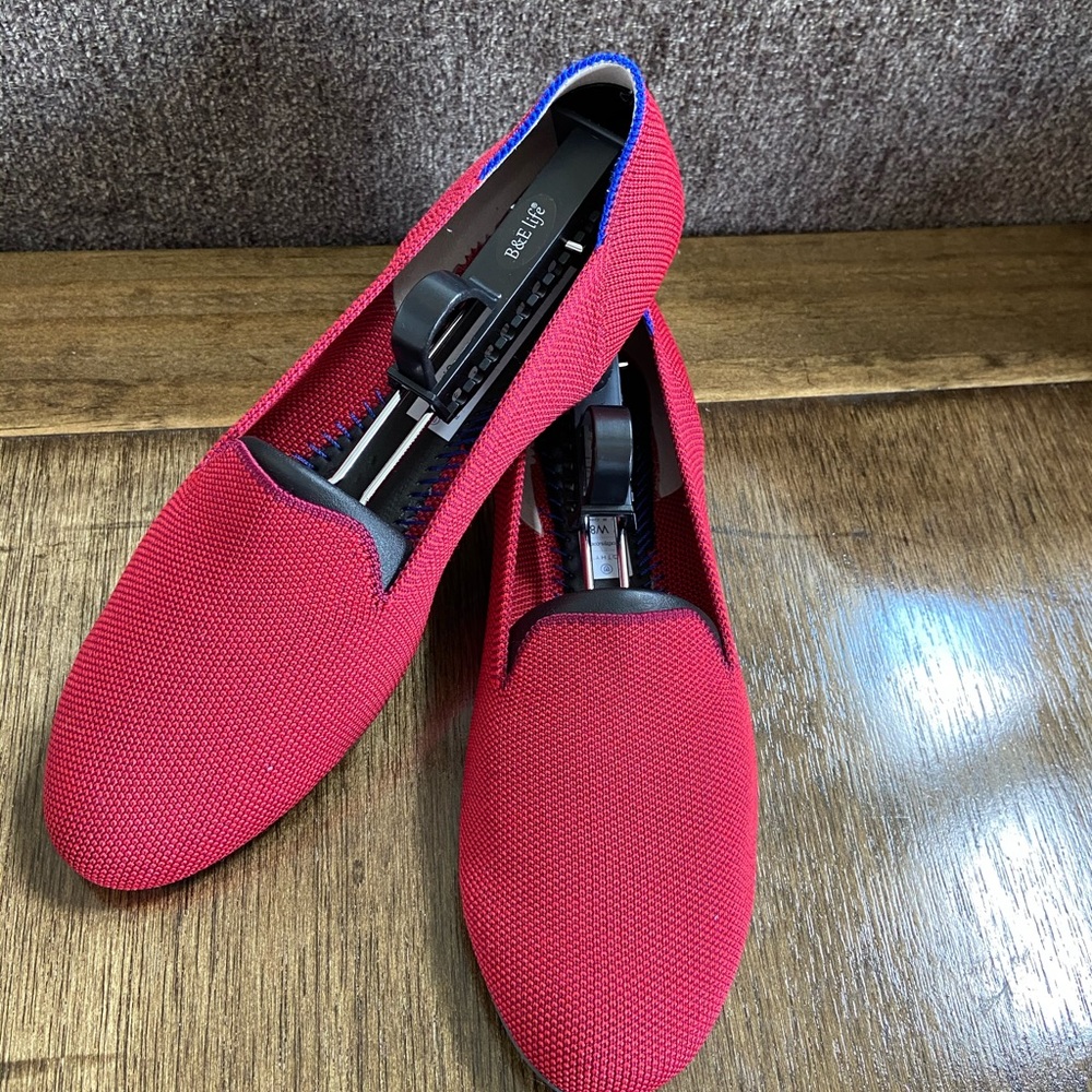 Dark Red Rothy’s Loafers